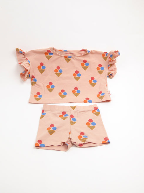 Tiny Cottons - Setje T-shirt en short (92)